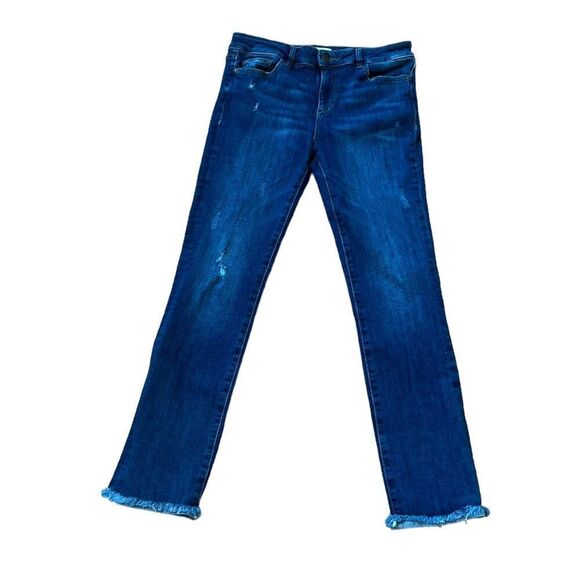 Dl1961 Mara Instasculpt Straight Ankle Jeans Size 28 - Picture 1 of 5